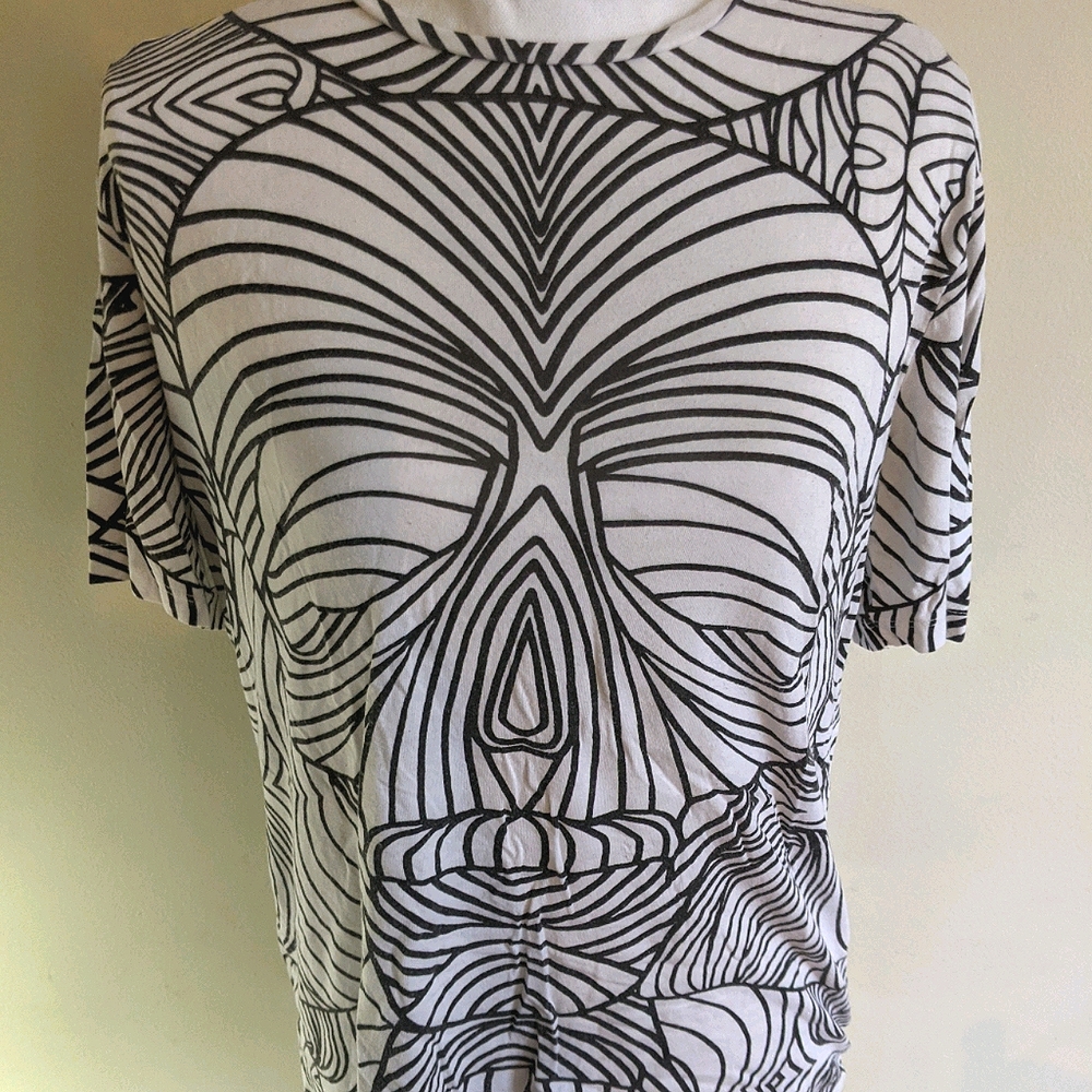 Zara Man Skull Tee